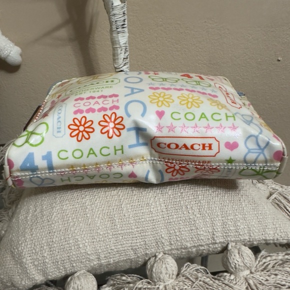 Coach Multicolor Patterned Pouch - Picture 3 of 11